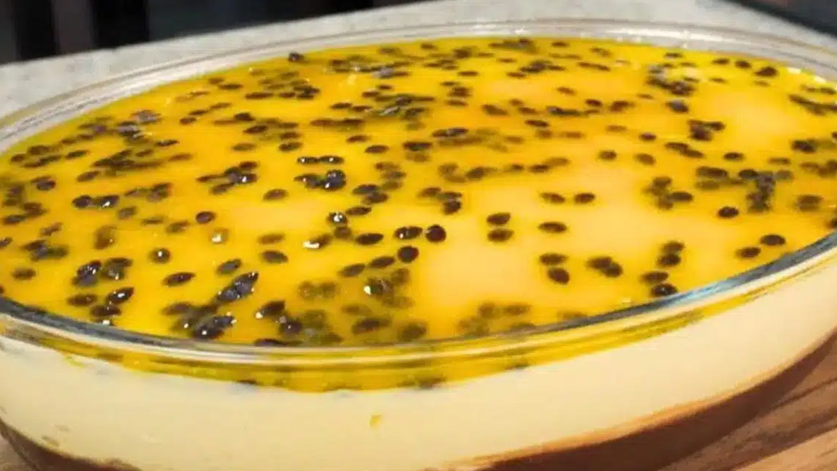 Receita Irresistível Mousse de Maracujá com Leite Ninho Que Derrete na Boca!