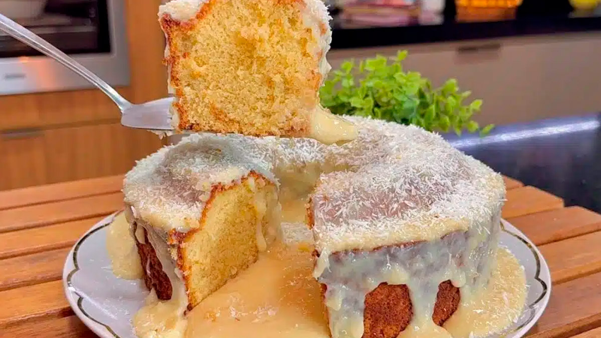 Receita de bolo amanteigado