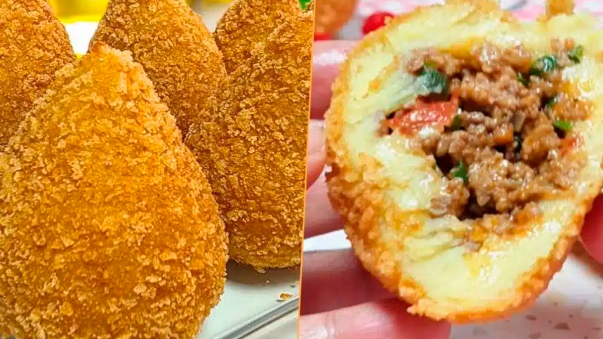 Receita de Coxinha de Mandioca
