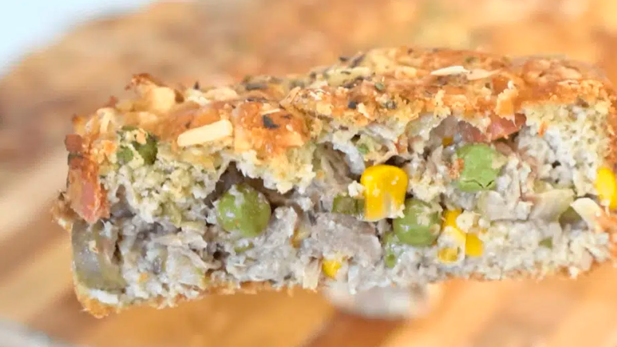 Receita de Torta Salgada de Atum