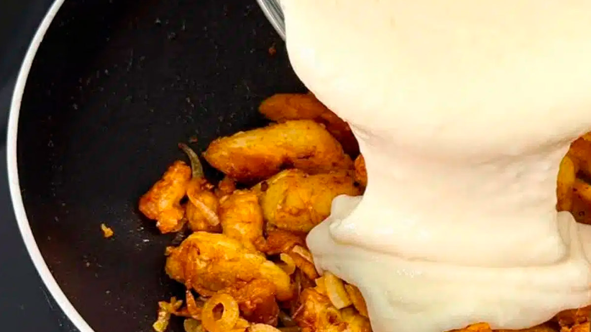 Receita de frango cremoso