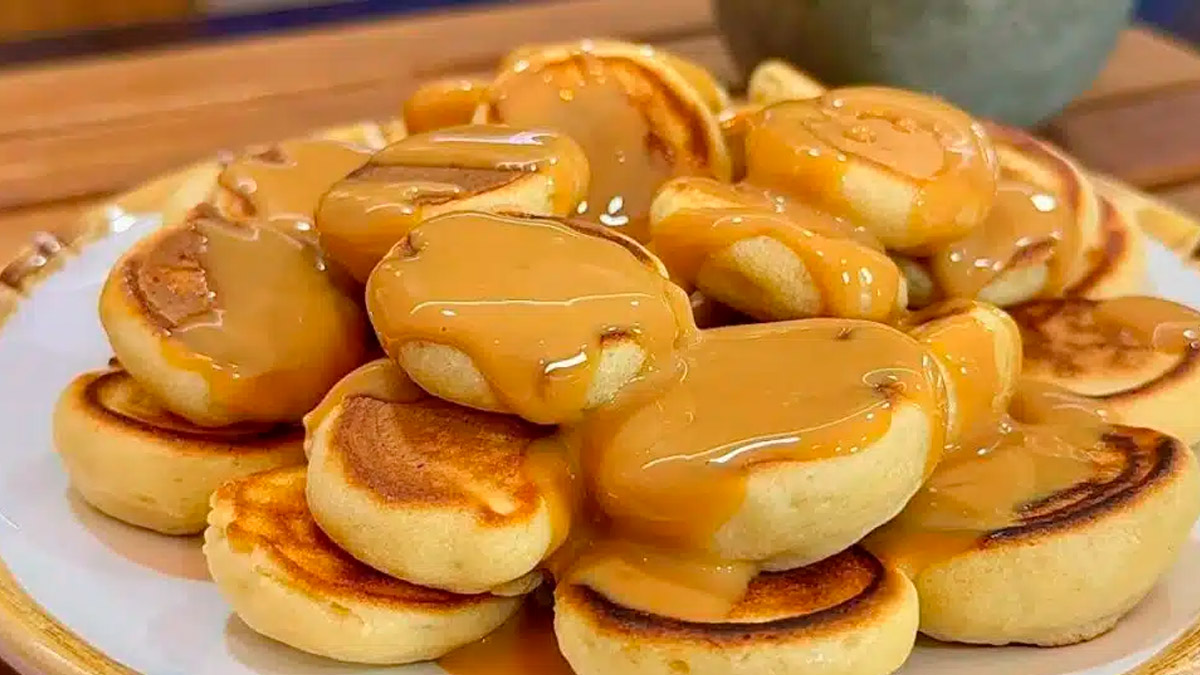 Receita de panquequinhas americanas