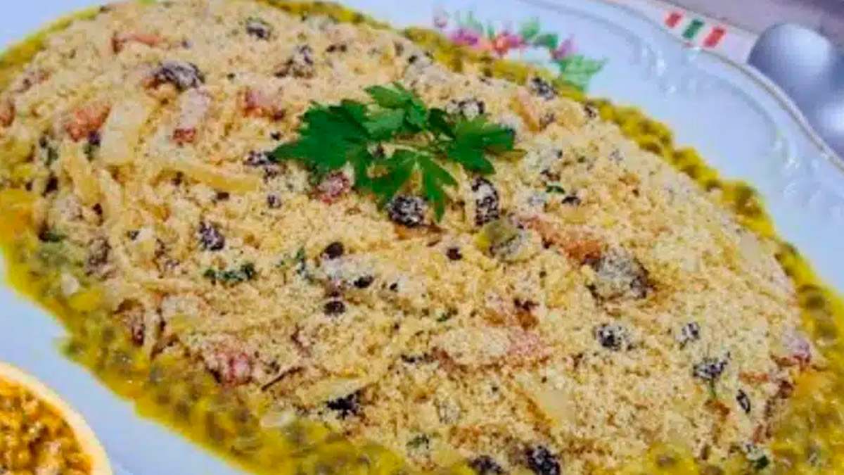 Receita de farofa de maracujá com bacon