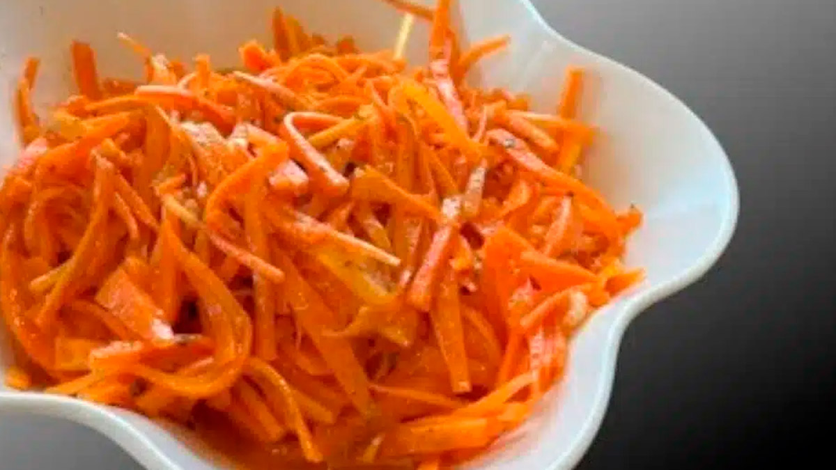 Receita de salada de cenoura