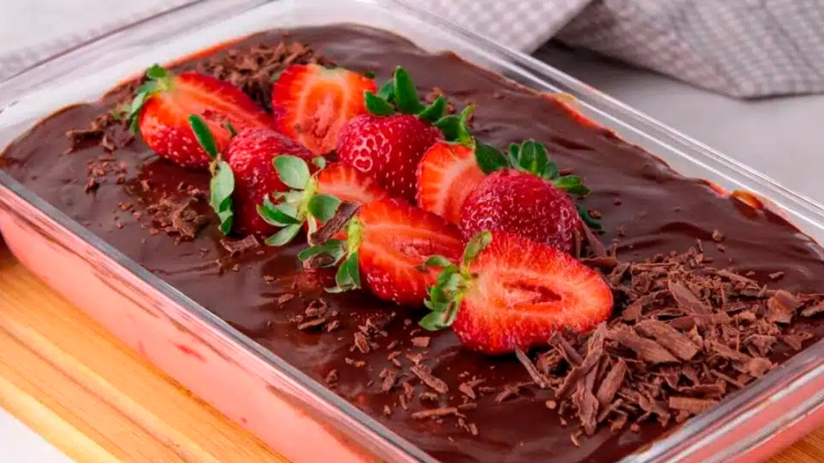 Receita de sobremesa sensação