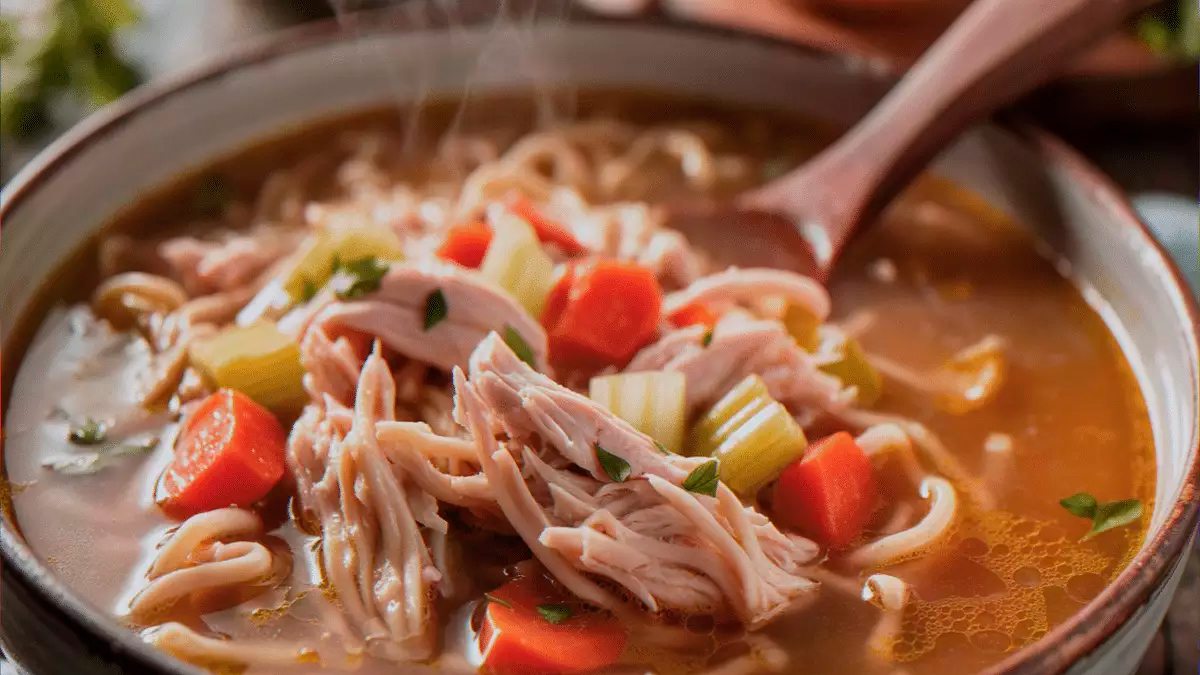 Receita de sopa rica em proteínas